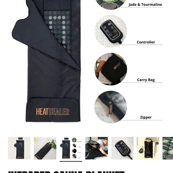 Heat healer INFRARED SAUNA BLANKET - Picture 3 of 7